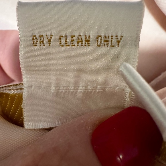 VTG NWT Victoria Royal Ltd Pink Delicately Beaded 100% Silk Ball Gown Opera - Picture 12 of 14